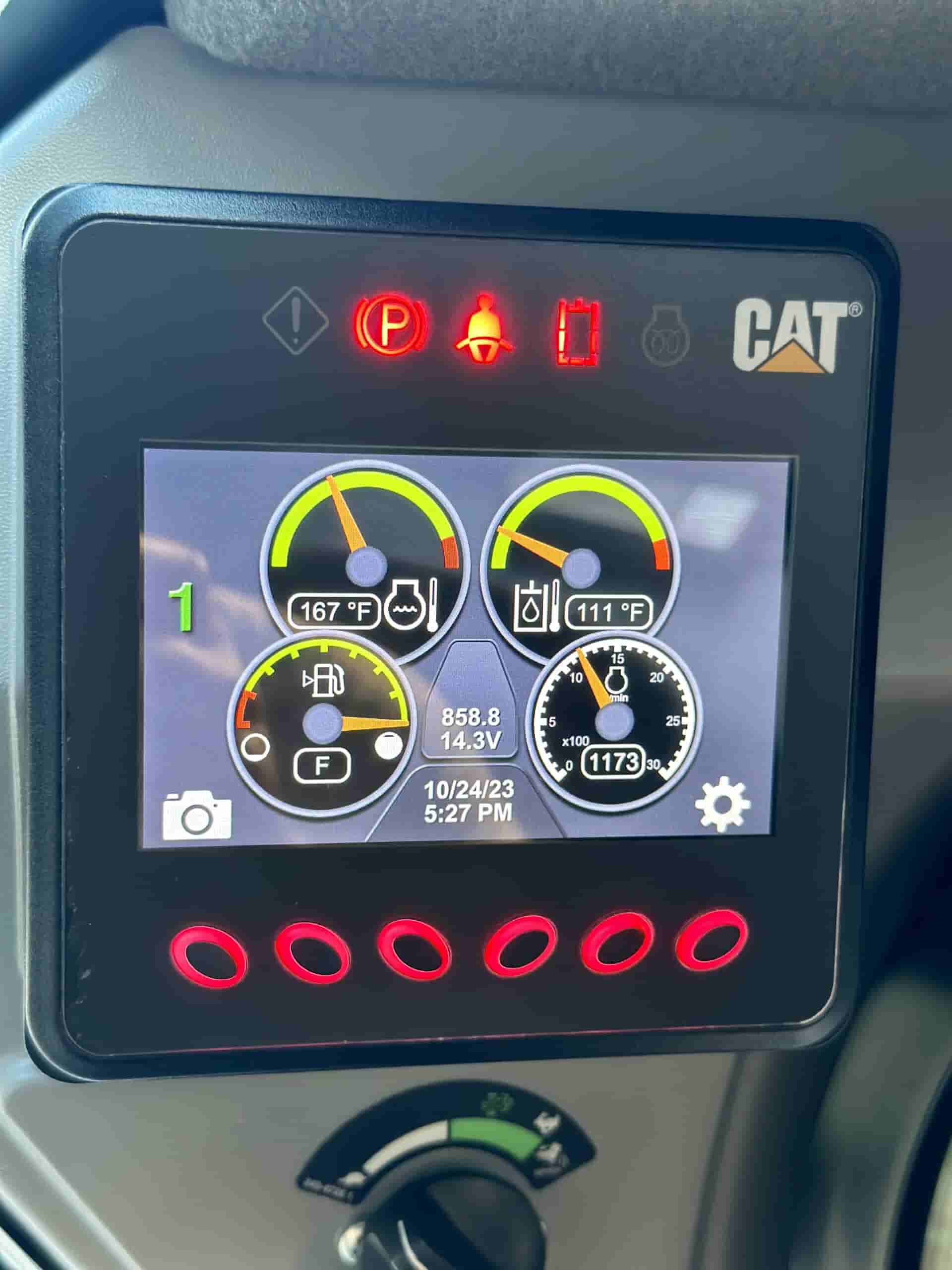 2019 CAT 259D 858 HOURS
